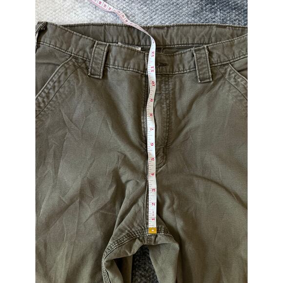 Carhartt Men's Utility Work Pant Loose Fit Brown TAGGED 33 x 32 ACTUAL 32 X 31 - Picture 6 of 7